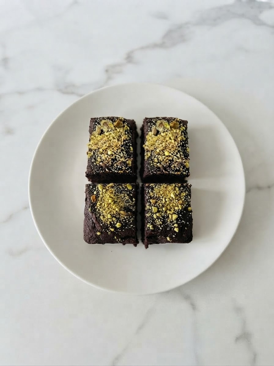 Pistachio Brownies